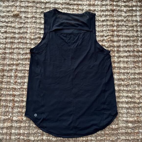 Lululemon Sculpt Tank Top Black | Women’s Size 8 | Lightweight Active Tank-EUC - Picture 4 of 8